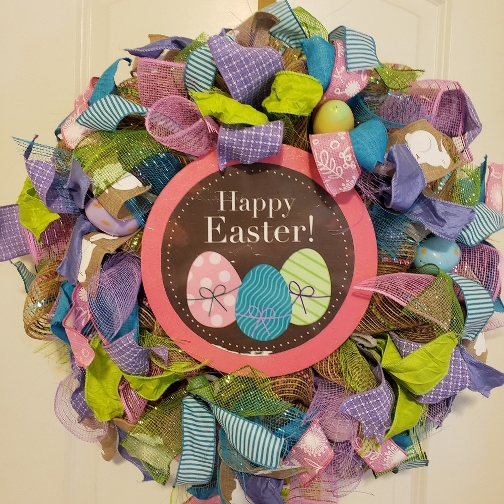 Happy Easter Wreath 🐣 🐰